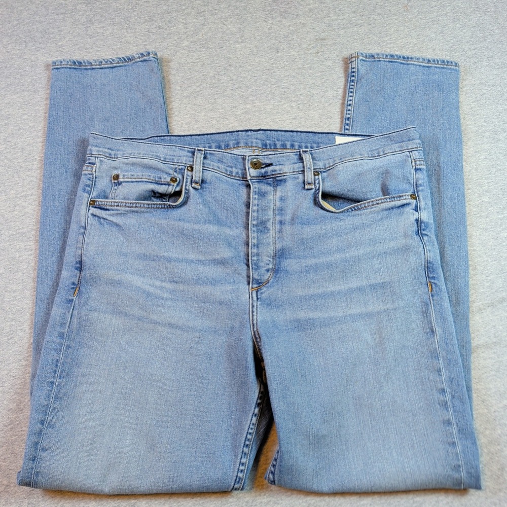 Rag & Bone Fit 2 Slim Jeans Mens 36 Light Wash Todd M1223K510TOD Button Fly